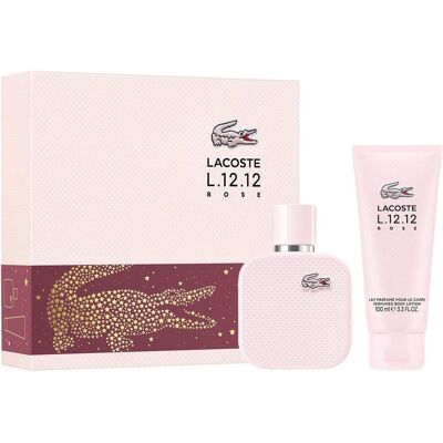 Lacoste, Beauty Geschenkset, - L.12.12 Rose Set - 50ml EDP + 100ml BL (Parfum Set) Lacoste, Beauty Geschenkset, - L.12.12 Rose Set - 50ml EDP + 100ml BL (Parfum Set)