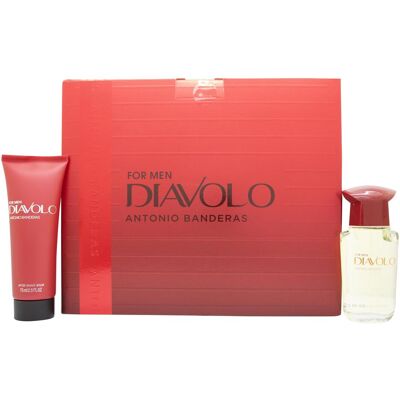Antonio Banderas, Beauty Geschenkset, Diavolo For Men Gift Set 50ml Eau De Toilette And 75ml Aftershave Balm (Parfum Set) Antonio Banderas, Beauty Geschenkset, Diavolo For Men Gift Set 50ml Eau De Toilette And 75ml Aftershave Balm (Parfum Set)