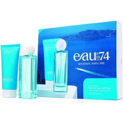 Eau de 1974, Beauty Geschenkset, EauDe1974 - Pair for Hair Gift Set - Hydrate & Shape: 100 ml, EAU de Santorini Hair Perfume: 50 ml (Haarpflege Set) Eau de 1974, Beauty Geschenkset, EauDe1974 - Pair for Hair Gift Set - Hydrate & Shape: 100 ml, EAU de Santorini Hair Perfume: 50 ml (Haarpflege Set)