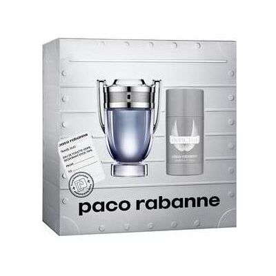 Paco Rabanne, Beauty Geschenkset, Invictus Set Eau De Toilette 100ml + Deodorant Stick (Parfum Set) Paco Rabanne, Beauty Geschenkset, Invictus Set Eau De Toilette 100ml + Deodorant Stick (Parfum Set)