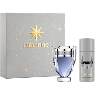 Paco Rabanne, Beauty Geschenkset, Invictus Eau de Toilette 100ml + Deo 150ml HD25 (Parfum Set) Paco Rabanne, Beauty Geschenkset, Invictus Eau de Toilette 100ml + Deo 150ml HD25 (Parfum Set)