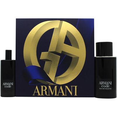 Giorgio Armani Code Geschenkset - Eau de Toilette 75ml & Reisegröße 15ml Giorgio Armani Code Geschenkset - Eau de Toilette 75ml & Reisegröße 15ml
