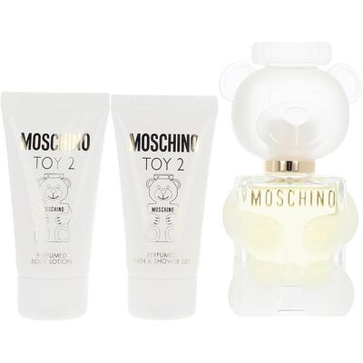 Moschino, Beauty Geschenkset, Toy 2 Eau De Parfum 50ml With Body Lotion 50ml And Shower Gel 50ml (Parfum Set) Moschino, Beauty Geschenkset, Toy 2 Eau De Parfum 50ml With Body Lotion 50ml And Shower Gel 50ml (Parfum Set)