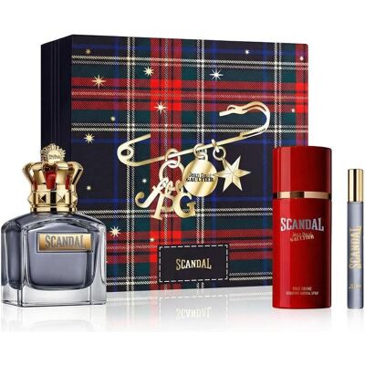 Jean Paul Gaultier Beauty Geschenkset, Scandal Homme Eau De Toilette Set 100ml Deodorant 150ml Mini 10ml (Körperpflegeset, Parfum Set) Jean Paul Gaultier Beauty Geschenkset, Scandal Homme Eau De Toilette Set 100ml Deodorant 150ml Mini 10ml (Körperpflegeset, Parfum Set)