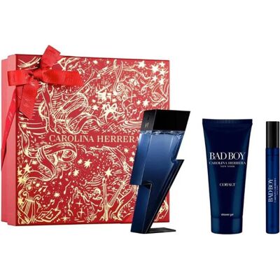 Carolina Herrera, Beauty Geschenkset, Bad Boy Cobalt Eau De Parfum 100ml Eau De Parfum 10ml Shower Gel 100ml Carolina Herrera, Beauty Geschenkset, Bad Boy Cobalt Eau De Parfum 100ml Eau De Parfum 10ml Shower Gel 100ml