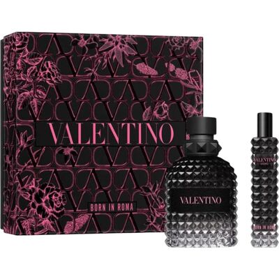 Valentino, Beauty Geschenkset, Born In Roma Travel Set Eau De Toilette 100ml + 10ml (Parfum Set) Valentino, Beauty Geschenkset, Born In Roma Travel Set Eau De Toilette 100ml + 10ml (Parfum Set)