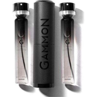 Gammon, Beauty Geschenkset, 9458 Black Notes Parfum Starter-Set G (2x20 ml), das aromatisch-fruchtige BLACK GUITAR Herren (Parfum Set) Gammon, Beauty Geschenkset, 9458 Black Notes Parfum Starter-Set G (2x20 ml), das aromatisch-fruchtige BLACK GUITAR Herren (Parfum Set)