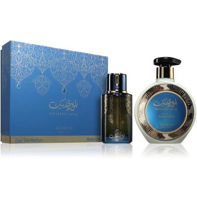 MPF, Beauty Geschenkset, Myperfumes Arabiyat Prestige Blueberry Musk Set - Perfume 100 Ml + Body Lotion 300 Ml For Women (Parfum Set) MPF, Beauty Geschenkset, Myperfumes Arabiyat Prestige Blueberry Musk Set - Perfume 100 Ml + Body Lotion 300 Ml For Women (Parfum Set)