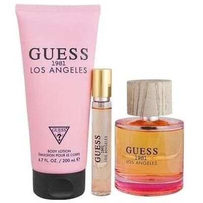 Guess Beauty Geschenkset, 1981 Los Angeles Women's Set Eau De Toilette 100 Ml Body Lotion 200 Ml Eau De Toilette 15 Ml (Parfum Set) Guess Beauty Geschenkset, 1981 Los Angeles Women's Set Eau De Toilette 100 Ml Body Lotion 200 Ml Eau De Toilette 15 Ml (Parfum Set)