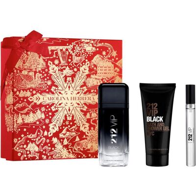Carolina Herrera, Beauty Geschenkset, C.H. 212 VIP BLACK MEN EDP SPRAY 100 ML NAV24 SETS (Parfum Set) Carolina Herrera, Beauty Geschenkset, C.H. 212 VIP BLACK MEN EDP SPRAY 100 ML NAV24 SETS (Parfum Set)