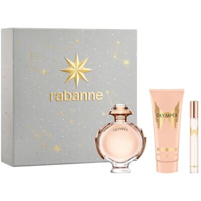 Paco Rabanne, Beauty Geschenkset, Olympea Eau De Parfum Spray Set 80ml Spray 100ml Body Lotion 10ml Eau De Parfum (Parfum Set) Paco Rabanne, Beauty Geschenkset, Olympea Eau De Parfum Spray Set 80ml Spray 100ml Body Lotion 10ml Eau De Parfum (Parfum Set)
