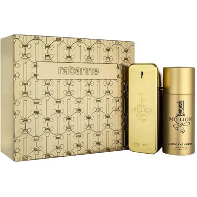 Paco Rabanne, Beauty Geschenkset, 1 MILLION (M) SET EDT 50 ml + DEO STICK 75 ml FR (Parfum Set) Paco Rabanne, Beauty Geschenkset, 1 MILLION (M) SET EDT 50 ml + DEO STICK 75 ml FR (Parfum Set)