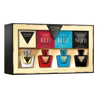 Guess Beauty Geschenkset, Perfume Gift Set for Women - 4 Mini Eau De Toilette Sprays 75ml Each (Parfum Set) Guess Beauty Geschenkset, Perfume Gift Set for Women - 4 Mini Eau De Toilette Sprays 75ml Each (Parfum Set)