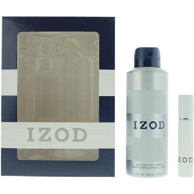 Izod, Beauty Geschenkset, White 2 Piece Gift Set Eau de Toilette 15ml Body Spray 200ml für Männer Izod, Beauty Geschenkset, White 2 Piece Gift Set Eau de Toilette 15ml Body Spray 200ml für Männer