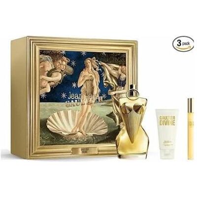 Jean Paul Gaultier Beauty Geschenkset, Jpg Divine Eau De Parfum 100ml Body Lotion 75ml Miniature 10ml (Parfum Set) Jean Paul Gaultier Beauty Geschenkset, Jpg Divine Eau De Parfum 100ml Body Lotion 75ml Miniature 10ml (Parfum Set)