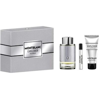 Montblanc, Beauty Geschenkset, Explorer Platinum (Parfum Set) Montblanc, Beauty Geschenkset, Explorer Platinum (Parfum Set)