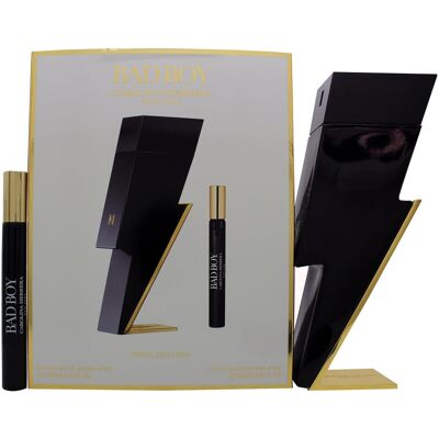 Carolina Herrera, Beauty Geschenkset, Bad Boy Eau De Toilette Spray Set - 100ml und 10ml (Parfum Set) Carolina Herrera, Beauty Geschenkset, Bad Boy Eau De Toilette Spray Set - 100ml und 10ml (Parfum Set)