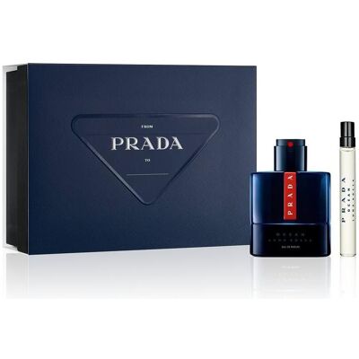 Prada, Beauty Geschenkset, Luna Rossa Ocean 50ml Set Eau de Parfum 50ml + Eau de Parfum 10ml (Parfum Set) Prada, Beauty Geschenkset, Luna Rossa Ocean 50ml Set Eau de Parfum 50ml + Eau de Parfum 10ml (Parfum Set)
