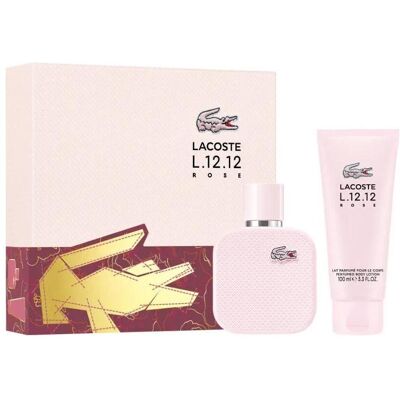 Lacoste, Beauty Geschenkset, L.12.12. Rose - EDP 50 ml + Körperml 100 ml (Parfum Set) Lacoste, Beauty Geschenkset, L.12.12. Rose - EDP 50 ml + Körperml 100 ml (Parfum Set)