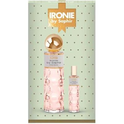 Saphir, Beauty Geschenkset, IRONIE EDP SPRAY 200 ML + 30 ML SETS (Parfum Set) Saphir, Beauty Geschenkset, IRONIE EDP SPRAY 200 ML + 30 ML SETS (Parfum Set)