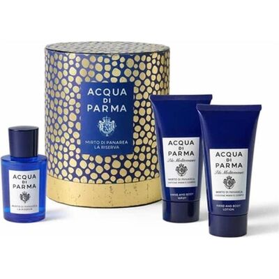Acqua Di Parma, Beauty Geschenkset, Geschenkset Mirto Di Panarea La Riserva 2x75ml / (Parfum Set) Acqua Di Parma, Beauty Geschenkset, Geschenkset Mirto Di Panarea La Riserva 2x75ml / (Parfum Set)
