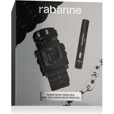 Paco Rabanne, Beauty Geschenkset, Phantom Parfum Sp 100 ml + Parfum 20 ml Travel Set (Parfum Set) Paco Rabanne, Beauty Geschenkset, Phantom Parfum Sp 100 ml + Parfum 20 ml Travel Set (Parfum Set)