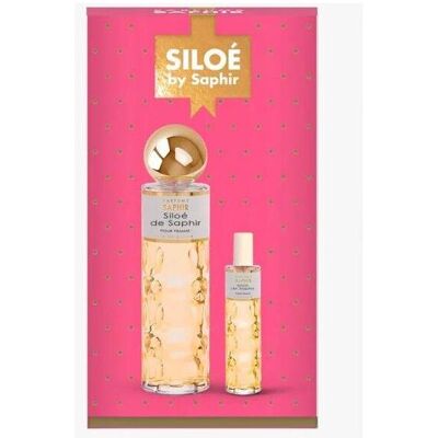 Saphir, Beauty Geschenkset, Siloe Eau De Parfum Spray 200 Milliliters + 30 Milliliters Sets (Parfum Set) Saphir, Beauty Geschenkset, Siloe Eau De Parfum Spray 200 Milliliters + 30 Milliliters Sets (Parfum Set)