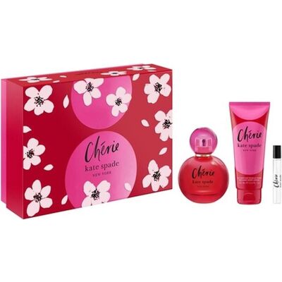 Kate Spade, Beauty Geschenkset, Cherie Eau De Parfum 100ml + Eau De Parfum 7.5ml + Body Lotion 100ml (Parfum Set) Kate Spade, Beauty Geschenkset, Cherie Eau De Parfum 100ml + Eau De Parfum 7.5ml + Body Lotion 100ml (Parfum Set)