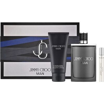 Jimmy Choo, Beauty Geschenkset, Man Eau De Toilette Set - 100ml + 7.5ml + Shower Gel 100ml (Parfum Set) Jimmy Choo, Beauty Geschenkset, Man Eau De Toilette Set - 100ml + 7.5ml + Shower Gel 100ml (Parfum Set)