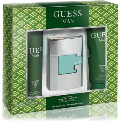 Guess Beauty Geschenkset, Man Eau de Toilette 3 Piece Gift Set - Cologne Spray 2.5 Fl. Oz., Deodorizing Body Spray 6.0 O (Parfum Set) Guess Beauty Geschenkset, Man Eau de Toilette 3 Piece Gift Set - Cologne Spray 2.5 Fl. Oz., Deodorizing Body Spray 6.0 O (Parfum Set)