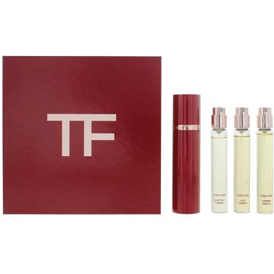 Tom Ford, Beauty Geschenkset, Duftset für Damen – Cherry Smoke, Electric Cherry & Lost Cherry je 10 ml (Parfum Set) Tom Ford, Beauty Geschenkset, Duftset für Damen – Cherry Smoke, Electric Cherry & Lost Cherry je 10 ml (Parfum Set)