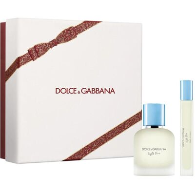 Dolce & Gabbana, Beauty Geschenkset, Light Blue Eau De Toilette For Men 50ml Eau De Toilette 10ml (Parfum Set) Dolce & Gabbana, Beauty Geschenkset, Light Blue Eau De Toilette For Men 50ml Eau De Toilette 10ml (Parfum Set)