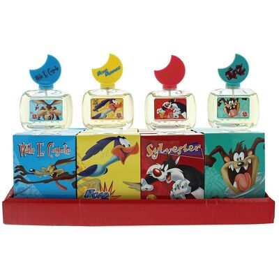 Looney Tunes, Beauty Geschenkset, Duftset für Jungen – 4x Eau de Toilette mit Kultcharakteren, je 5 ml (Parfum Set) Looney Tunes, Beauty Geschenkset, Duftset für Jungen – 4x Eau de Toilette mit Kultcharakteren, je 5 ml (Parfum Set)