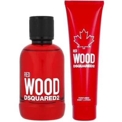 Dsquared2 Red Wood Geschenkset - Blumig-fruchtig für Damen Dsquared2 Red Wood Geschenkset - Blumig-fruchtig für Damen
