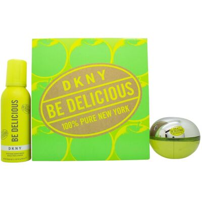 DKNY Be Delicious Geschenkset - Eau de Parfum 100ml & Duschschaum 150ml DKNY Be Delicious Geschenkset - Eau de Parfum 100ml & Duschschaum 150ml