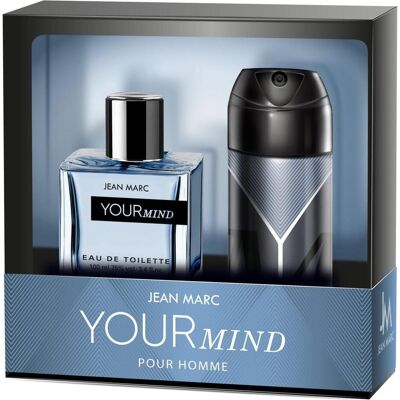 Brait, Beauty Geschenkset, DRAMERS JEAN MARC Your Mind Men's Gift Set - Eau de Toilette 100 ml + Deodorant 150 ml (Parfum Set) Brait, Beauty Geschenkset, DRAMERS JEAN MARC Your Mind Men's Gift Set - Eau de Toilette 100 ml + Deodorant 150 ml (Parfum Set)