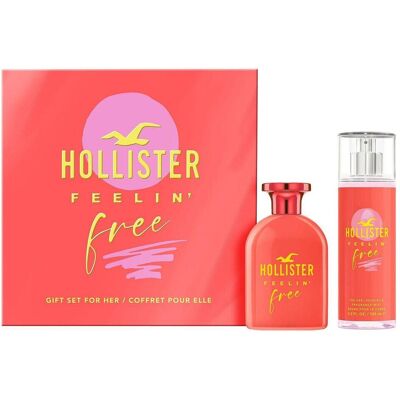 Hollister, Beauty Geschenkset, - Feelin' Free for Her EDP 50 ml + Body Mist 125 ml (Parfum Set) Hollister, Beauty Geschenkset, - Feelin' Free for Her EDP 50 ml + Body Mist 125 ml (Parfum Set)