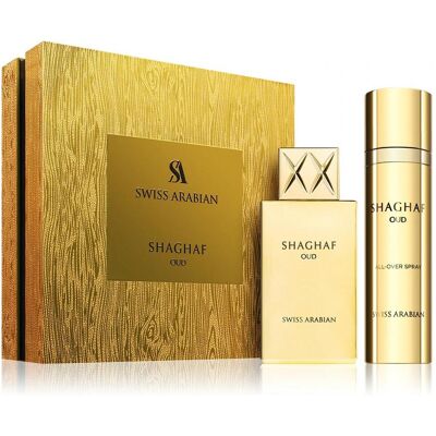 Swiss Arabian, Beauty Geschenkset, Shaghaf Oud Eau De Parfum Unisex 75ml (Parfum Set) Swiss Arabian, Beauty Geschenkset, Shaghaf Oud Eau De Parfum Unisex 75ml (Parfum Set)