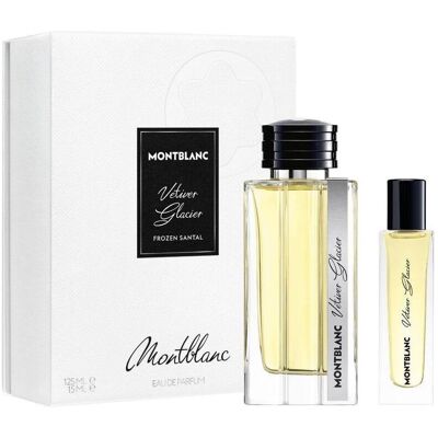 Montblanc, Beauty Geschenkset, Mont Blanc Vetiver Glacier Eau De Parfum 125ml + Eau De Parfum 15ml (Parfum Set) Montblanc, Beauty Geschenkset, Mont Blanc Vetiver Glacier Eau De Parfum 125ml + Eau De Parfum 15ml (Parfum Set)