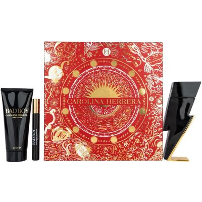 Carolina Herrera, Beauty Geschenkset, Bad Boy Eau De Toilette Gift Set 50ml Carolina Herrera, Beauty Geschenkset, Bad Boy Eau De Toilette Gift Set 50ml