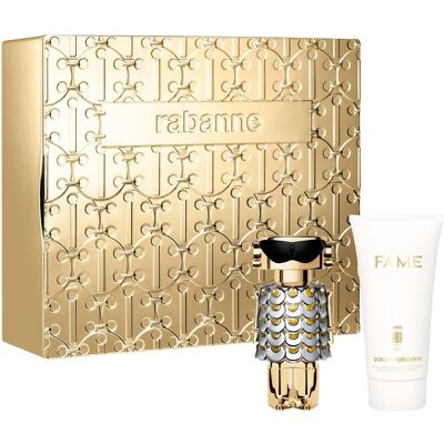 Paco Rabanne, Beauty Geschenkset, Fame Christmas 2023 Eau de Parfum 50 / Body Lotion 75 (Parfum Set) Paco Rabanne, Beauty Geschenkset, Fame Christmas 2023 Eau de Parfum 50 / Body Lotion 75 (Parfum Set)