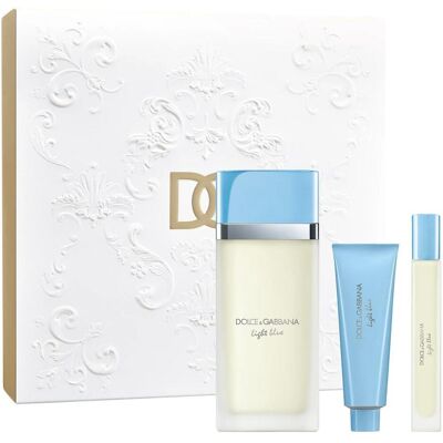 Dolce & Gabbana, Beauty Geschenkset, Hellblaues EDT Trio Geschenkset (Parfum Set) Dolce & Gabbana, Beauty Geschenkset, Hellblaues EDT Trio Geschenkset (Parfum Set)