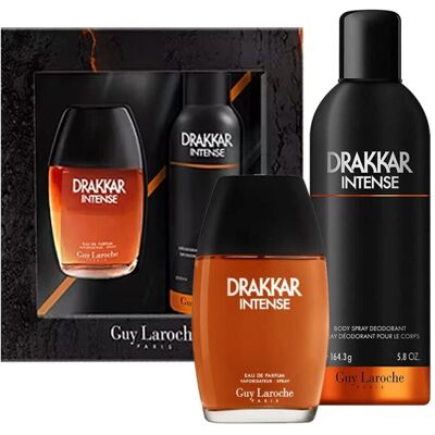 Guy Laroche, Beauty Geschenkset, Drakkar Noir Intense Eau De Parfum For Men 100 Ml Und Drakkar Noir Intense Body Spray 20 Guy Laroche, Beauty Geschenkset, Drakkar Noir Intense Eau De Parfum For Men 100 Ml Und Drakkar Noir Intense Body Spray 20