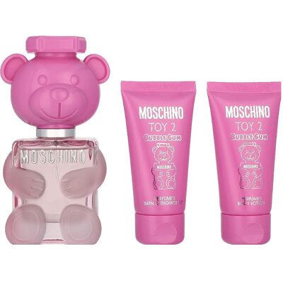 Moschino, Beauty Geschenkset, TOY 2 BUBBLE GUM EDT50+SG50+B50 (Körperpflegeset, Parfum Set) Moschino, Beauty Geschenkset, TOY 2 BUBBLE GUM EDT50+SG50+B50 (Körperpflegeset, Parfum Set)