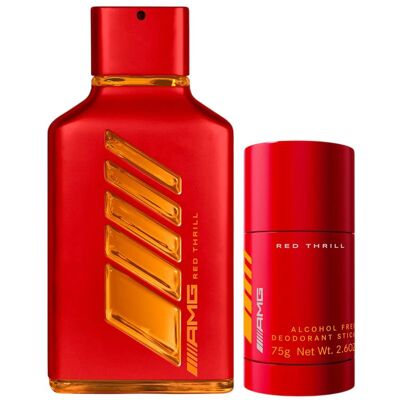 Mercedes-Benz, Beauty Geschenkset, MERCEDES BENZ AMG RED THRILL (M) SET EDP 100 ml + ALCOHOL FREE DEO STICK 75 g FR (Parfum Set) Mercedes-Benz, Beauty Geschenkset, MERCEDES BENZ AMG RED THRILL (M) SET EDP 100 ml + ALCOHOL FREE DEO STICK 75 g FR (Parfum Set)