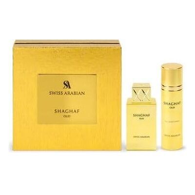 Swiss Arabian, Beauty Geschenkset, Shaghaf Oud Eau De Parfum Unisex 75ml (Parfum Set) Swiss Arabian, Beauty Geschenkset, Shaghaf Oud Eau De Parfum Unisex 75ml (Parfum Set)