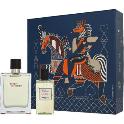 Hermès, Beauty Geschenkset, Herms Terre D'Herms Eau De Toilette Coffret 100ml Shower Gel 80ml (Parfum Set) Hermès, Beauty Geschenkset, Herms Terre D'Herms Eau De Toilette Coffret 100ml Shower Gel 80ml (Parfum Set)