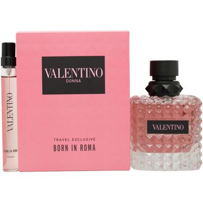 Valentino, Beauty Geschenkset, Born In Roma Gift Set 100ml EDP + 10ml EDP (Parfum Set) Valentino, Beauty Geschenkset, Born In Roma Gift Set 100ml EDP + 10ml EDP (Parfum Set)