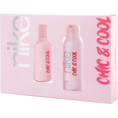 Nike, Beauty Geschenkset, Chic & Cool Eau De Toilette 200ml Spray + Deodorant (Parfum Set) Nike, Beauty Geschenkset, Chic & Cool Eau De Toilette 200ml Spray + Deodorant (Parfum Set)