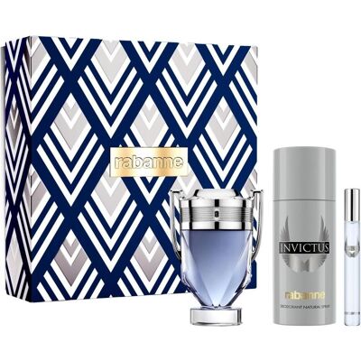 Paco Rabanne, Beauty Geschenkset, Invictus Eau De Toilette For Men 100ml (Körperpflegeset, Parfum Set) Paco Rabanne, Beauty Geschenkset, Invictus Eau De Toilette For Men 100ml (Körperpflegeset, Parfum Set)